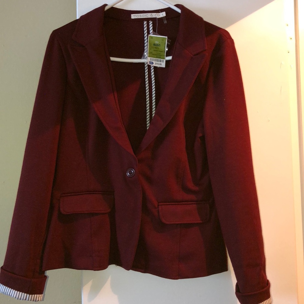 Maroon Blazer